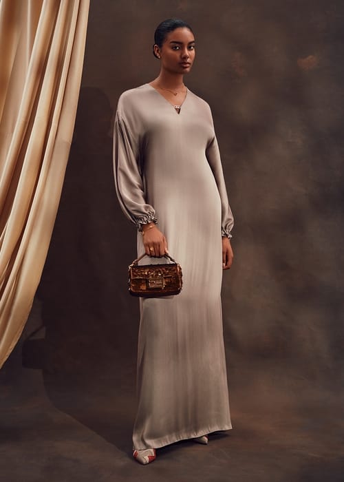 عبايات شتوية وطريقة تنسيقها في رمضان