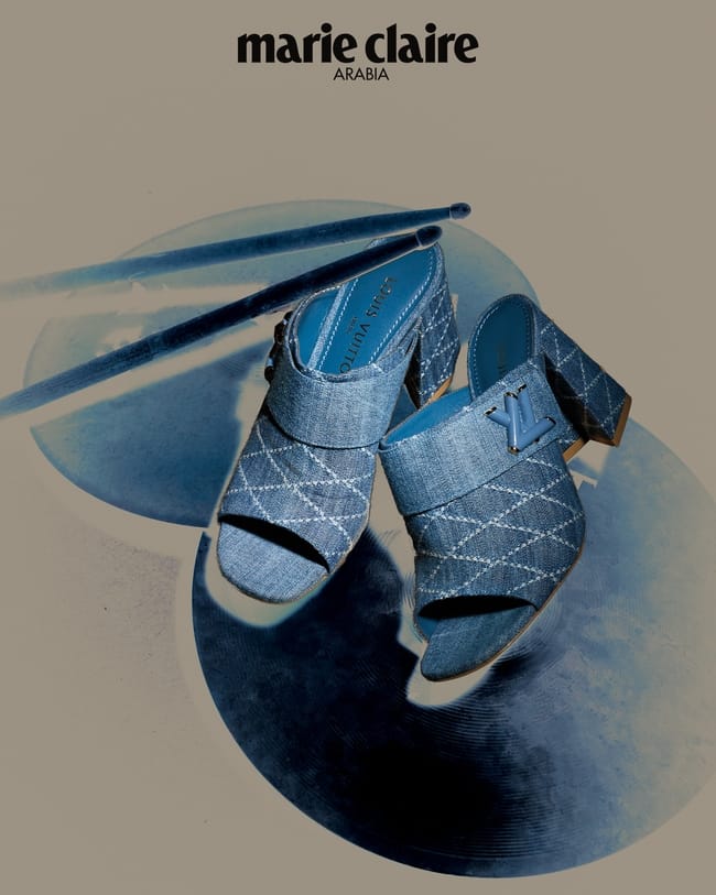 حذاء Shake من الدنيم من Louis Vuitton