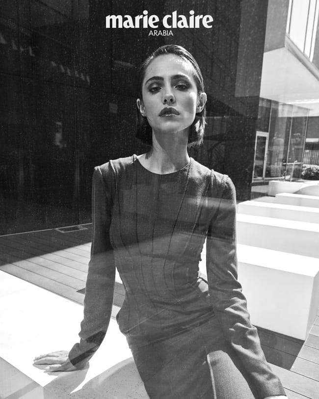 الإطلالة كلّها من Alberta Ferretti
