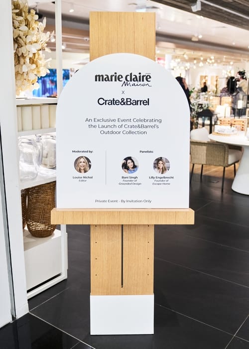مول الإمارات يحتضن فعالية  Marie Claire Maison Arabia بالتعاون مع Crate&Barrel