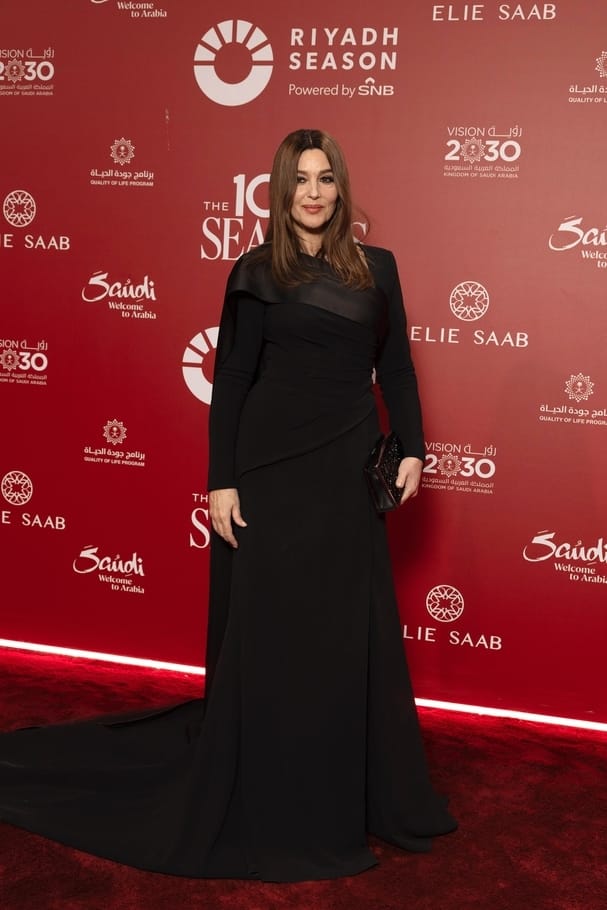 Monica Bellucci بمجوهرات Cartier