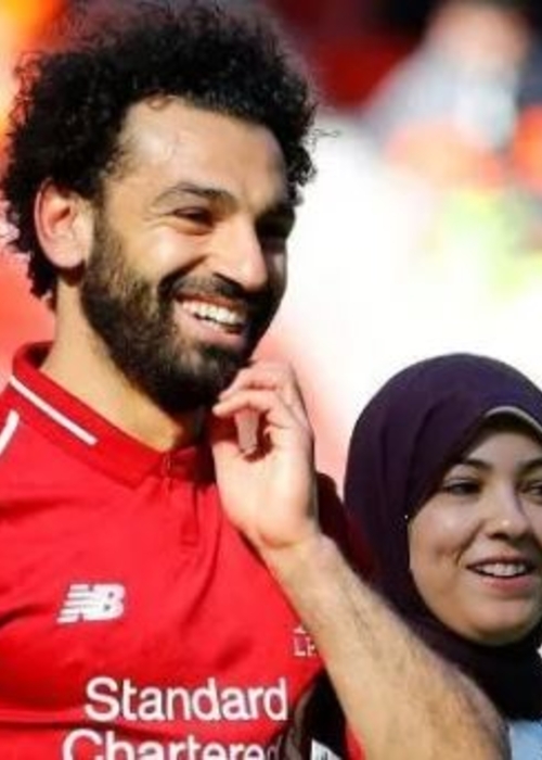 زوجة محمد صلاح بأحدث إطلالة لها