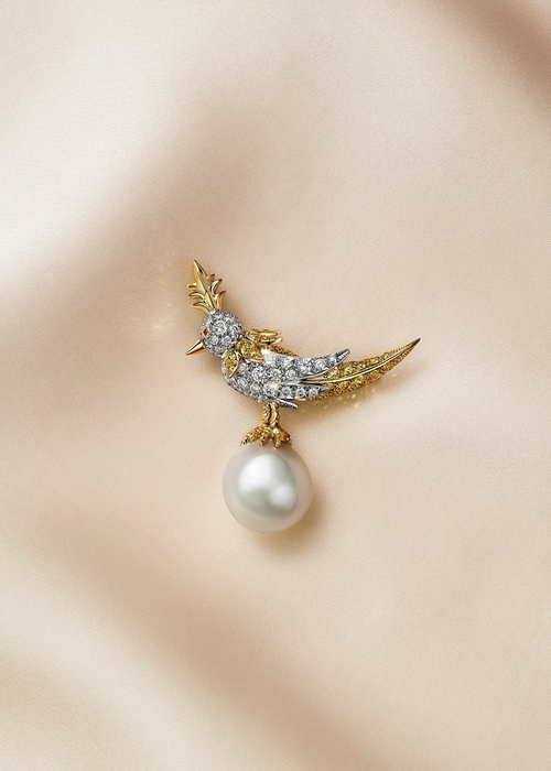 .Tiffany & Co تطلق مجموعة “Bird on a Pearl” من وحي الطبيعة
