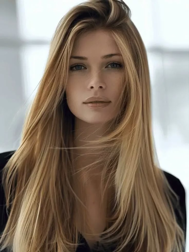تسريحة Sleek Long Hair.jpg