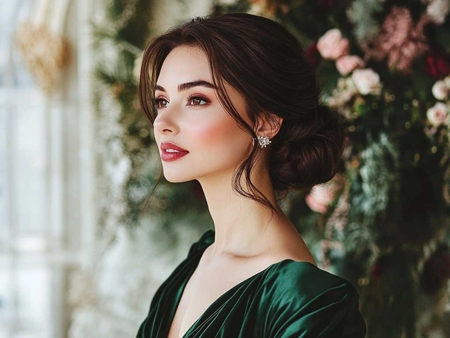 تسريحة Sleek Low Buns