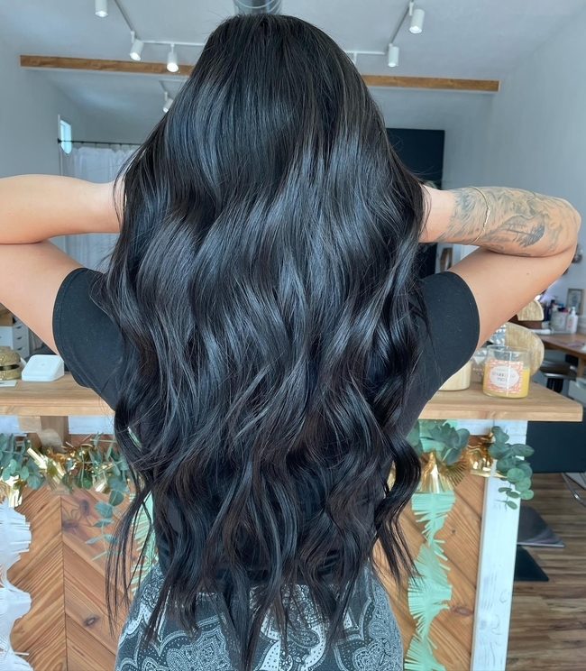 تسريحة Beachy Waves