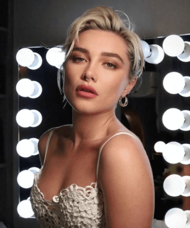 قصة Florence Pugh’s Pixie Cut