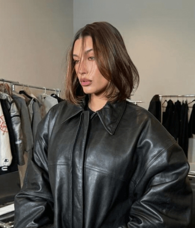 قصة Hailey Bieber’s Long Bob