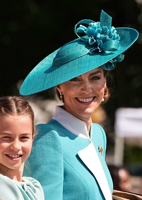 كيت ميدلتون تكرم الأميرة ديانا في احتفالات Trooping the Colour