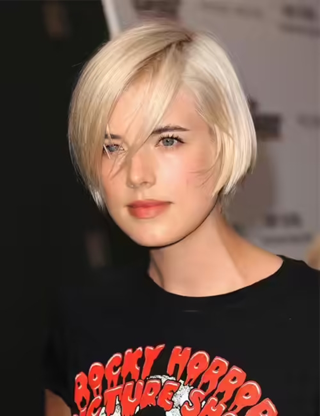 قصة Platinum Blonde Bob