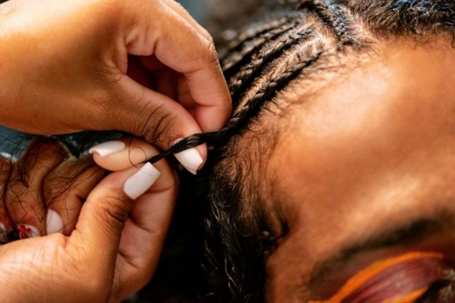 تسريحة Fulani Braids