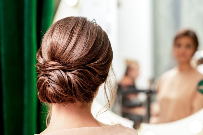 تسريحة Chignon