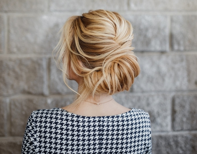 تسريحة French twist