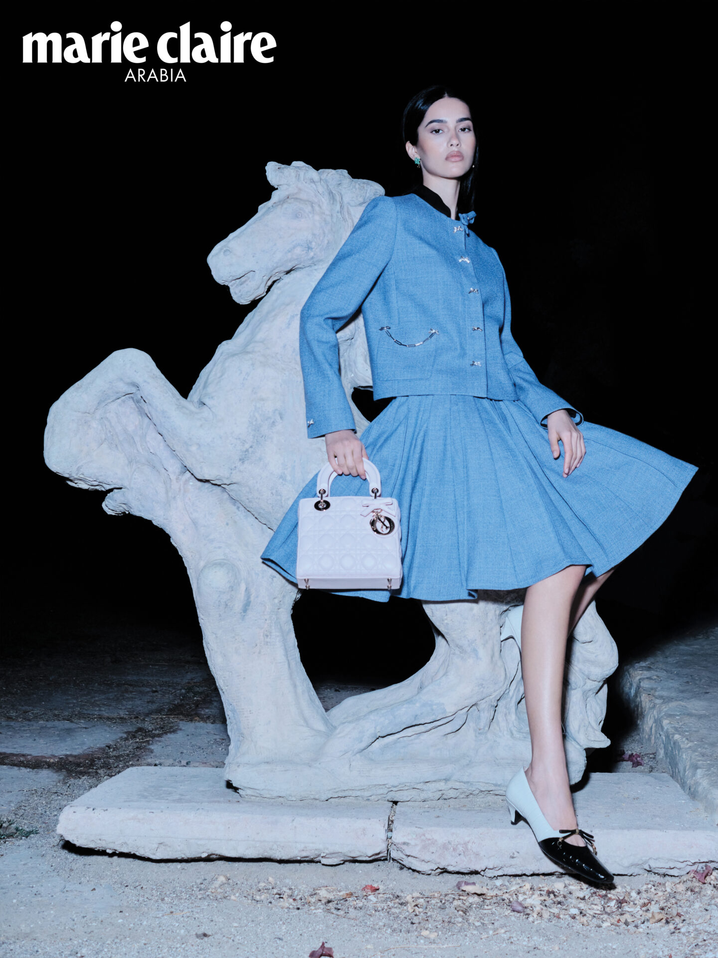 Written in her own Armor مع العلامة العريقة Dior