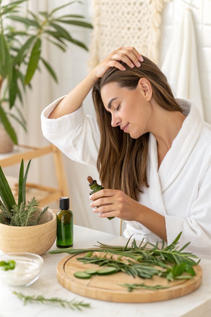 ماسكات طبيعية للشعر قبل العيد لنتيجة تلاحظينها من أول استخدام