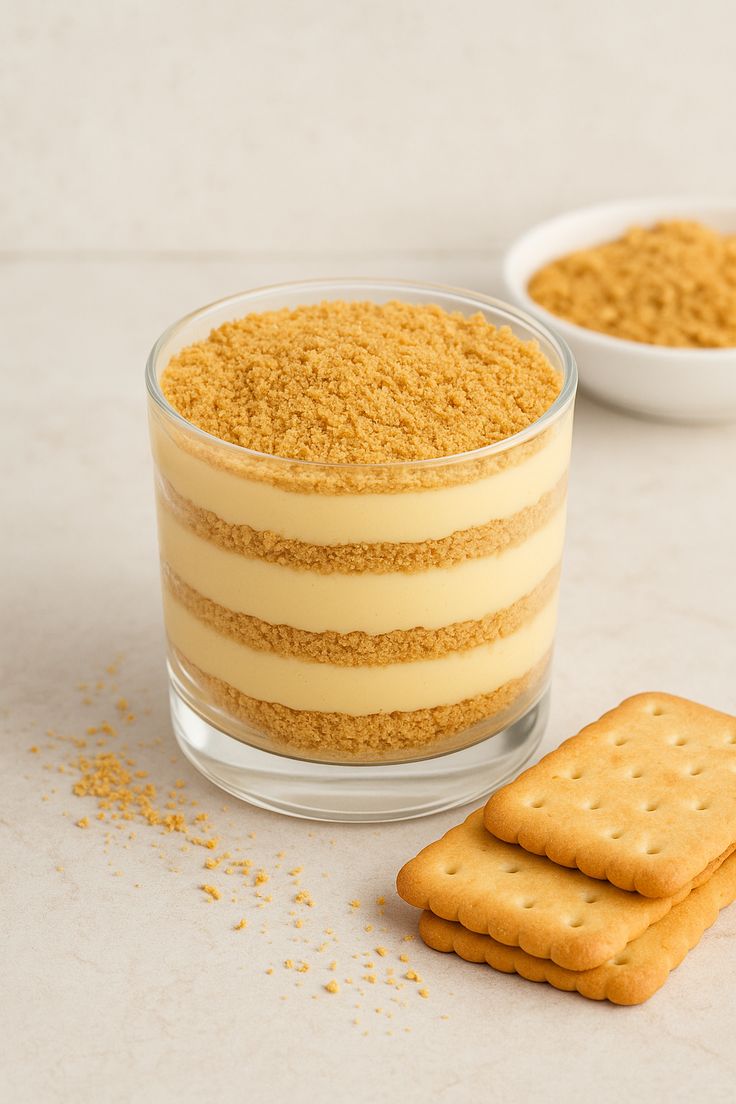 حلى بالبسكويت سهل ولذيذ