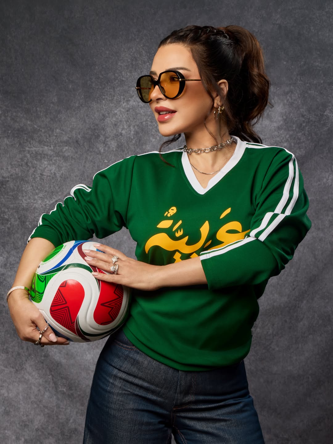 ماغي بو غصن تكشف من تشجع في مونديال 2026