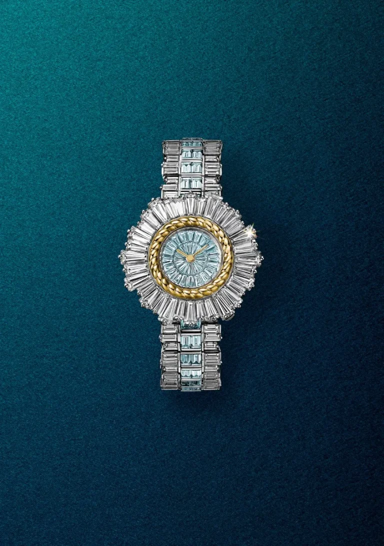 .Tiffany & Co تكشف عن ساعة Rope High Jewelry المرصّعة بالألماس والأكوامارين