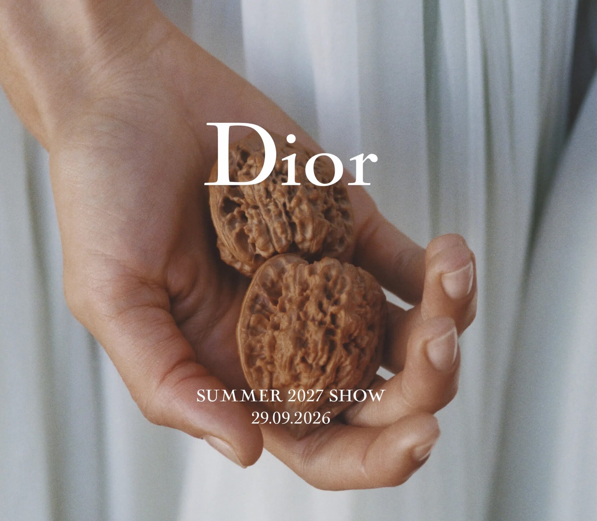 اليك العرض المباشر لدار Dior لربيع وصيف 2027