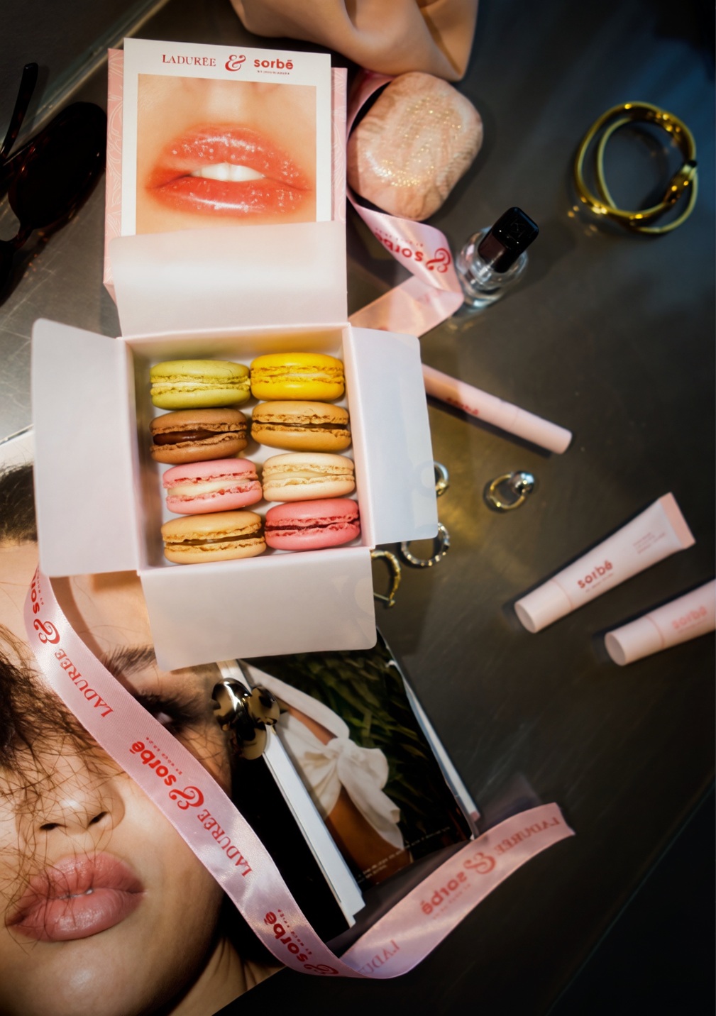 Ladurée و Sorbé تجمعان بين الجمال وفن الحلويات الفرنسية